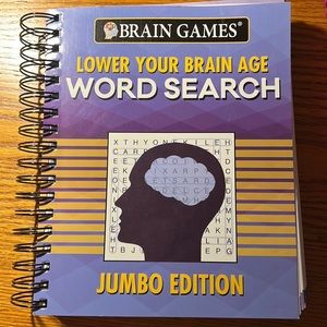 Jumbo Edition Word Search book